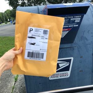 Proof of Shipping for Courtney